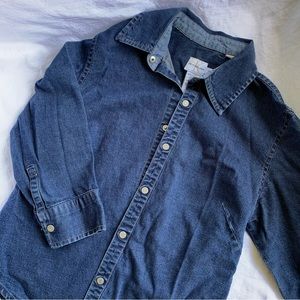 CALVIN KLEIN JEANS | Button Up Jean Shirt